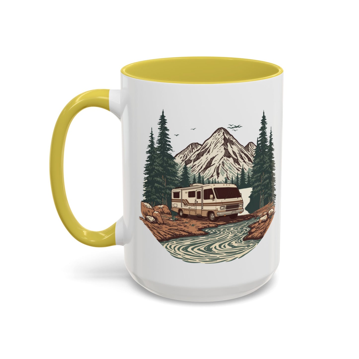 Home But Make It Mobile — Vintage Class A Motorhome Ceramic Mug