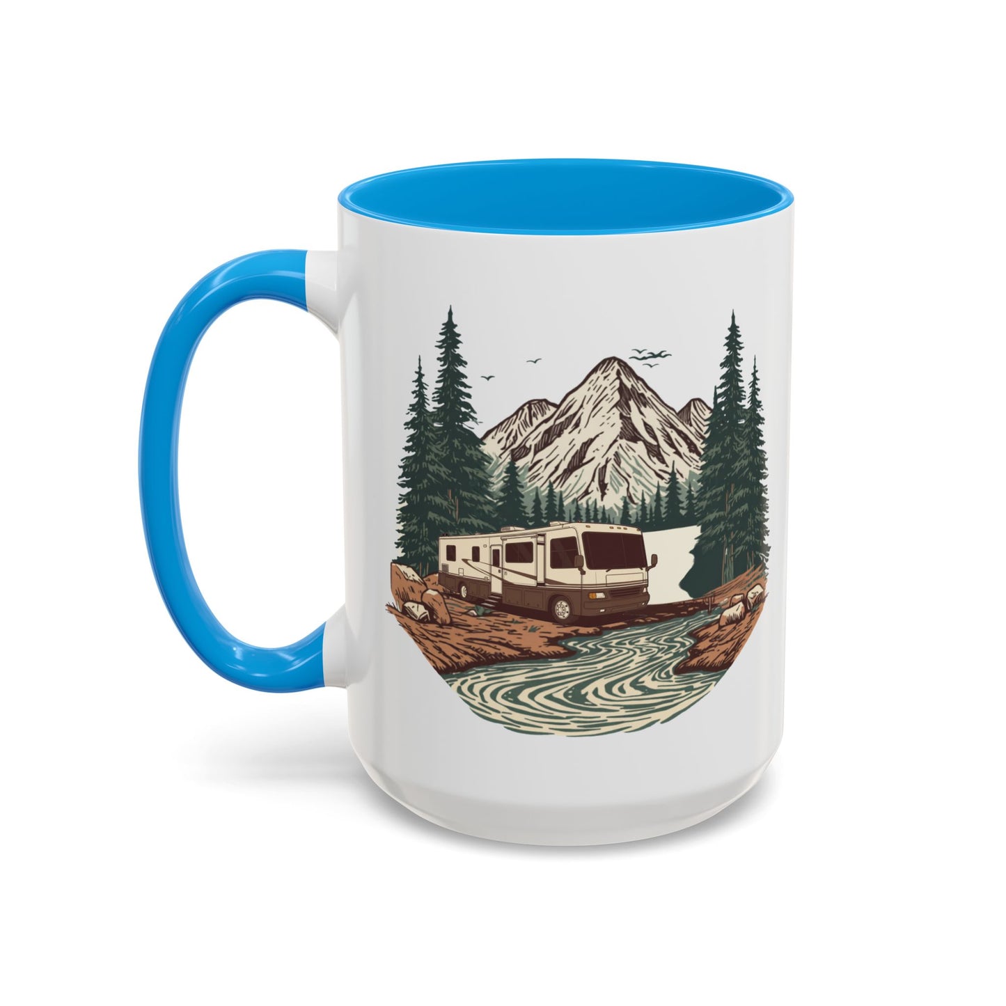 Home But Make It Mobile — Modern Class A Motorhome Ceramic Mug