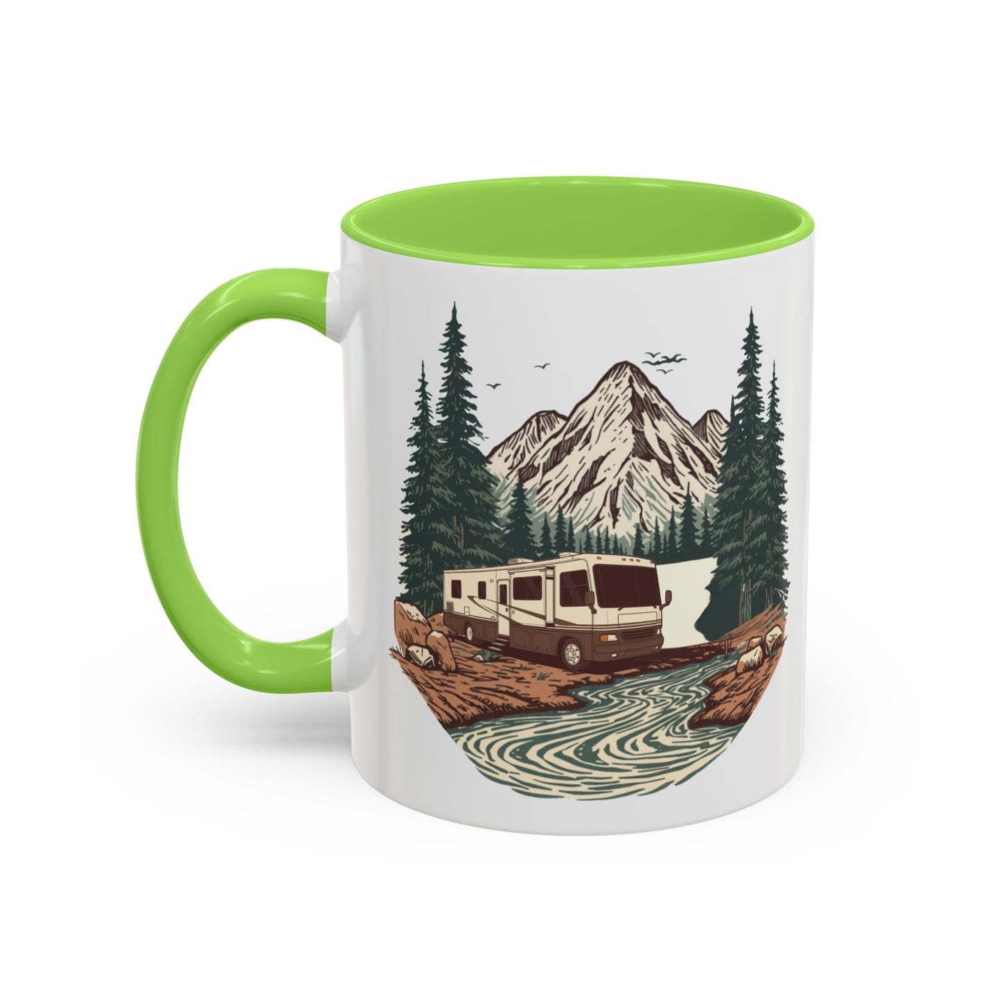 Home But Make It Mobile — Modern Class A Motorhome Ceramic Mug