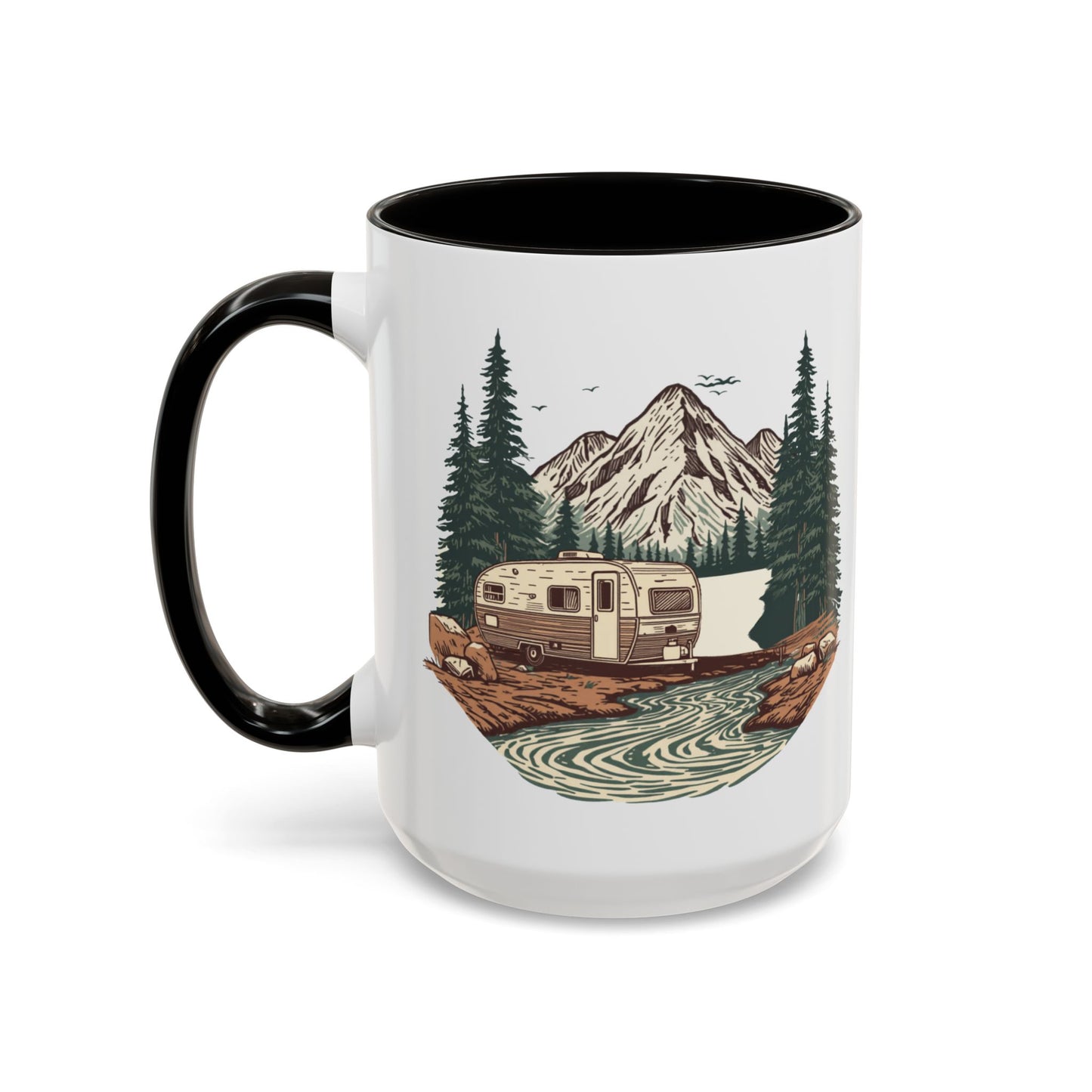 Home But Make It Mobile — Travel Trailer Ceramic Mug