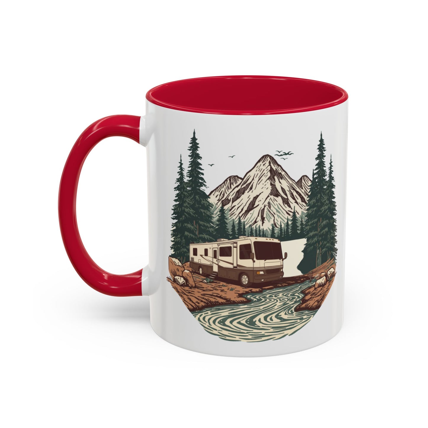 Home But Make It Mobile — Modern Class A Motorhome Ceramic Mug
