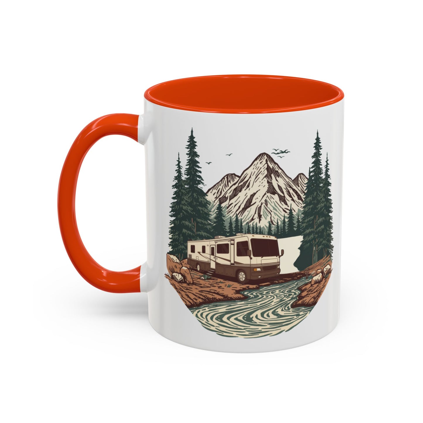 Home But Make It Mobile — Modern Class A Motorhome Ceramic Mug