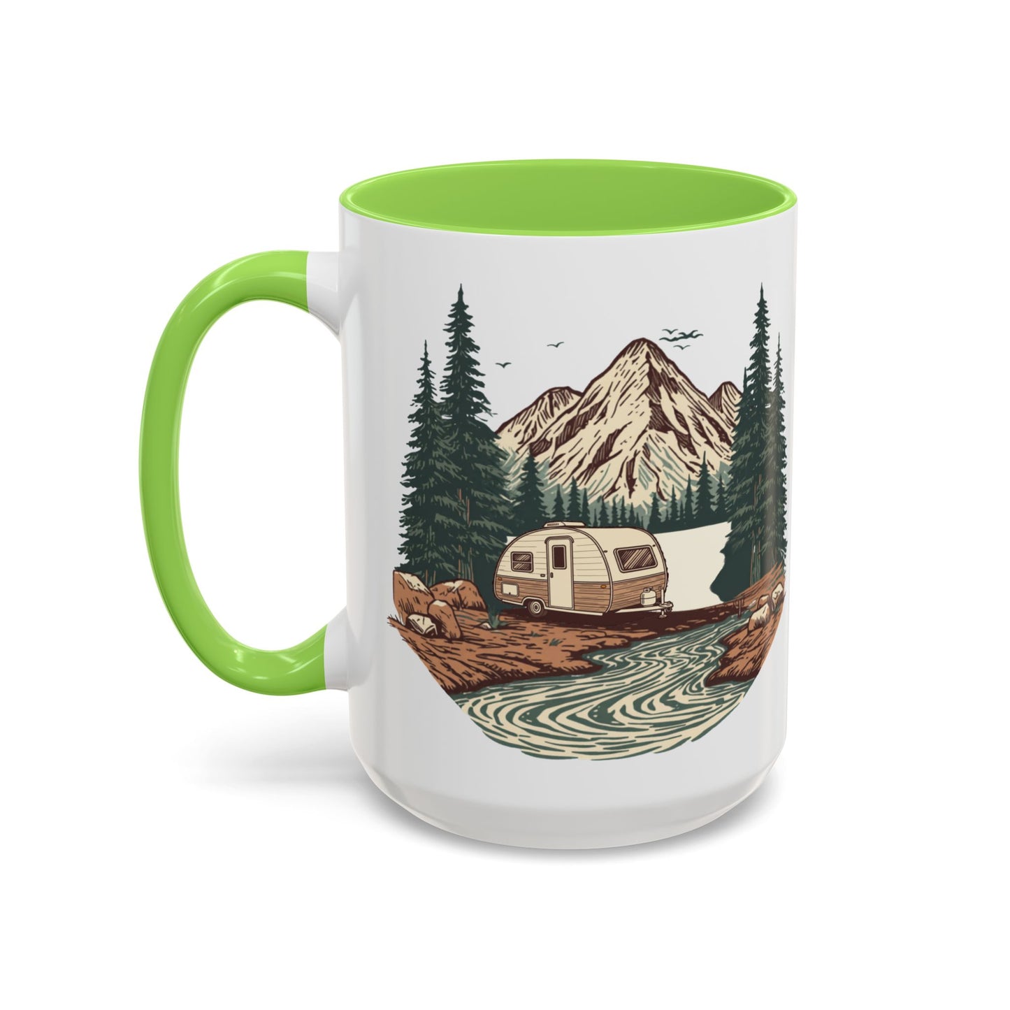 Home But Make It Mobile — Teardrop Camper Ceramic Mug