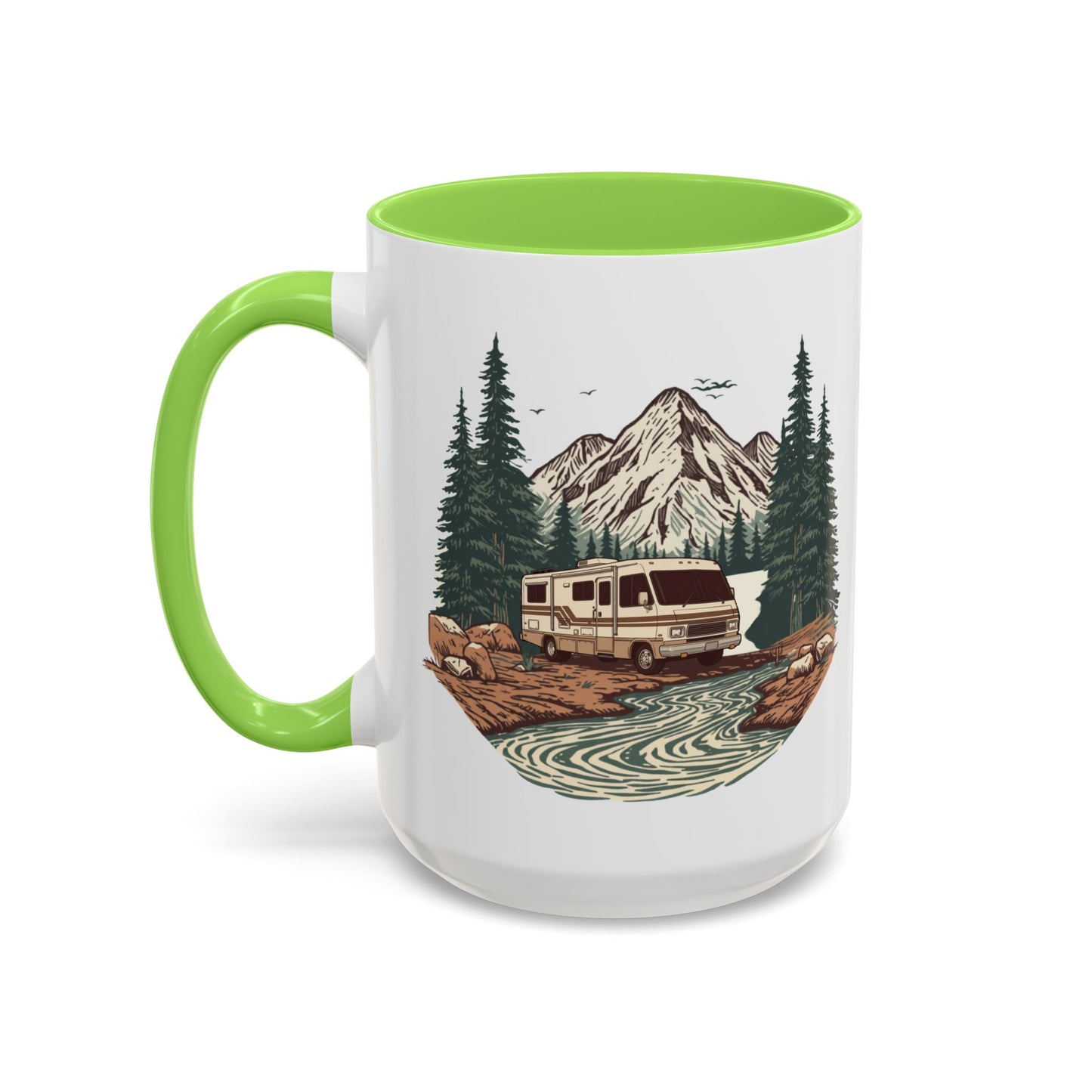 Home But Make It Mobile — Vintage Class A Motorhome Ceramic Mug