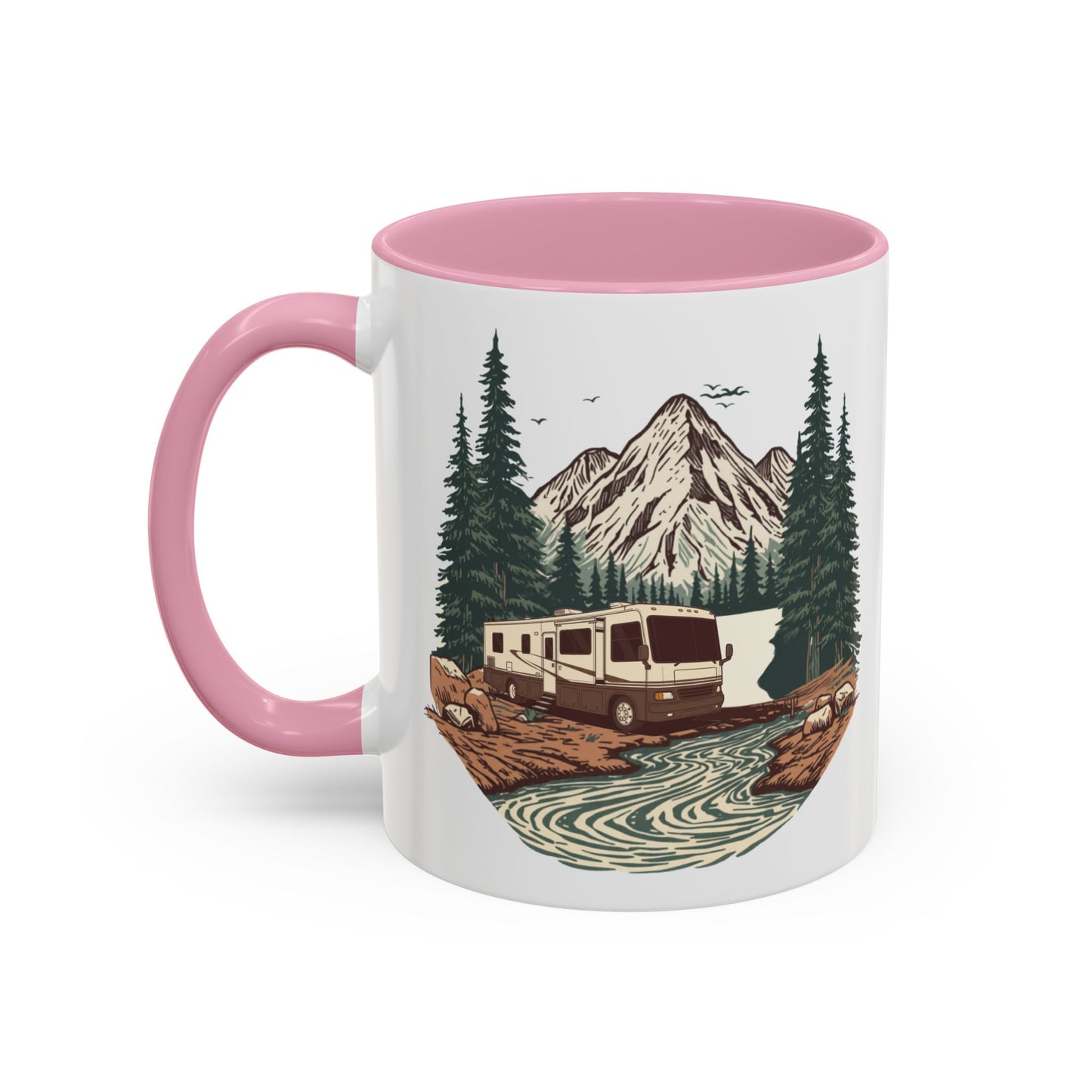 Home But Make It Mobile — Modern Class A Motorhome Ceramic Mug
