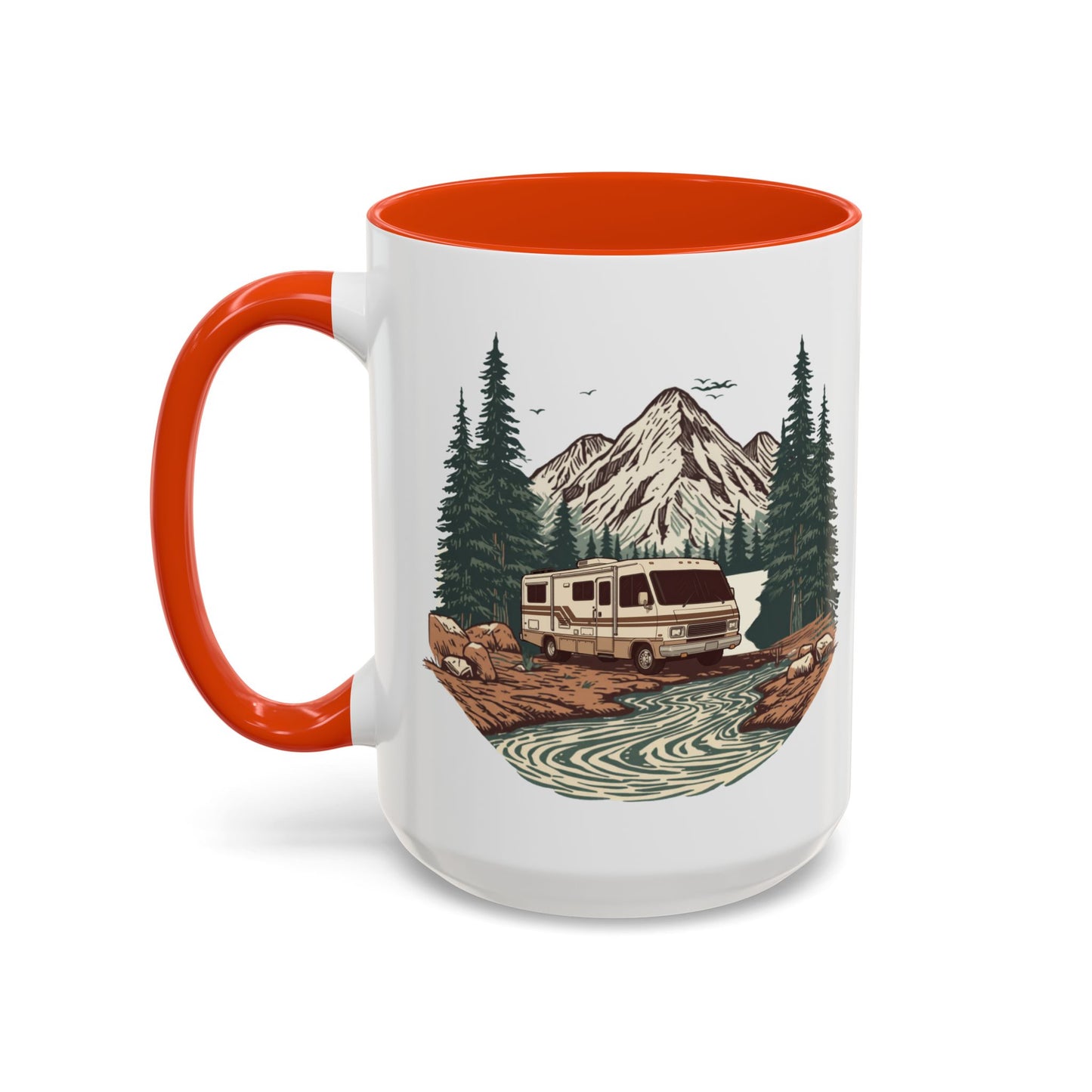 Home But Make It Mobile — Vintage Class A Motorhome Ceramic Mug