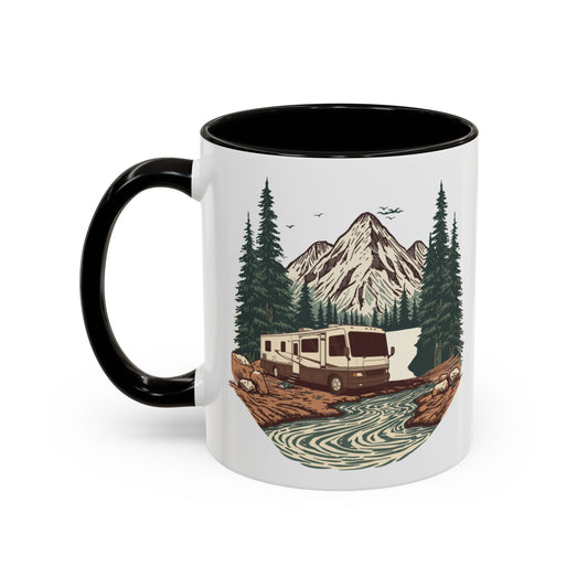 Home But Make It Mobile — Modern Class A Motorhome Ceramic Mug
