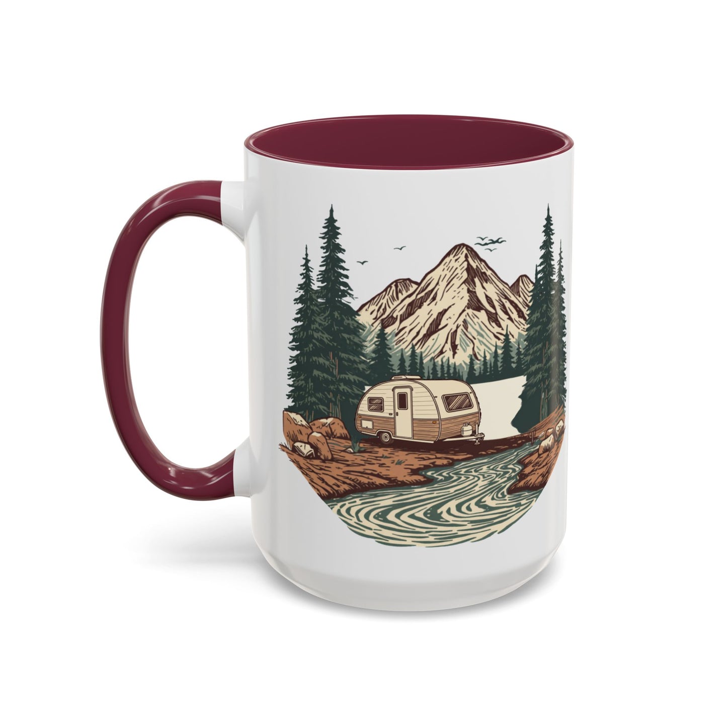 Home But Make It Mobile — Teardrop Camper Ceramic Mug