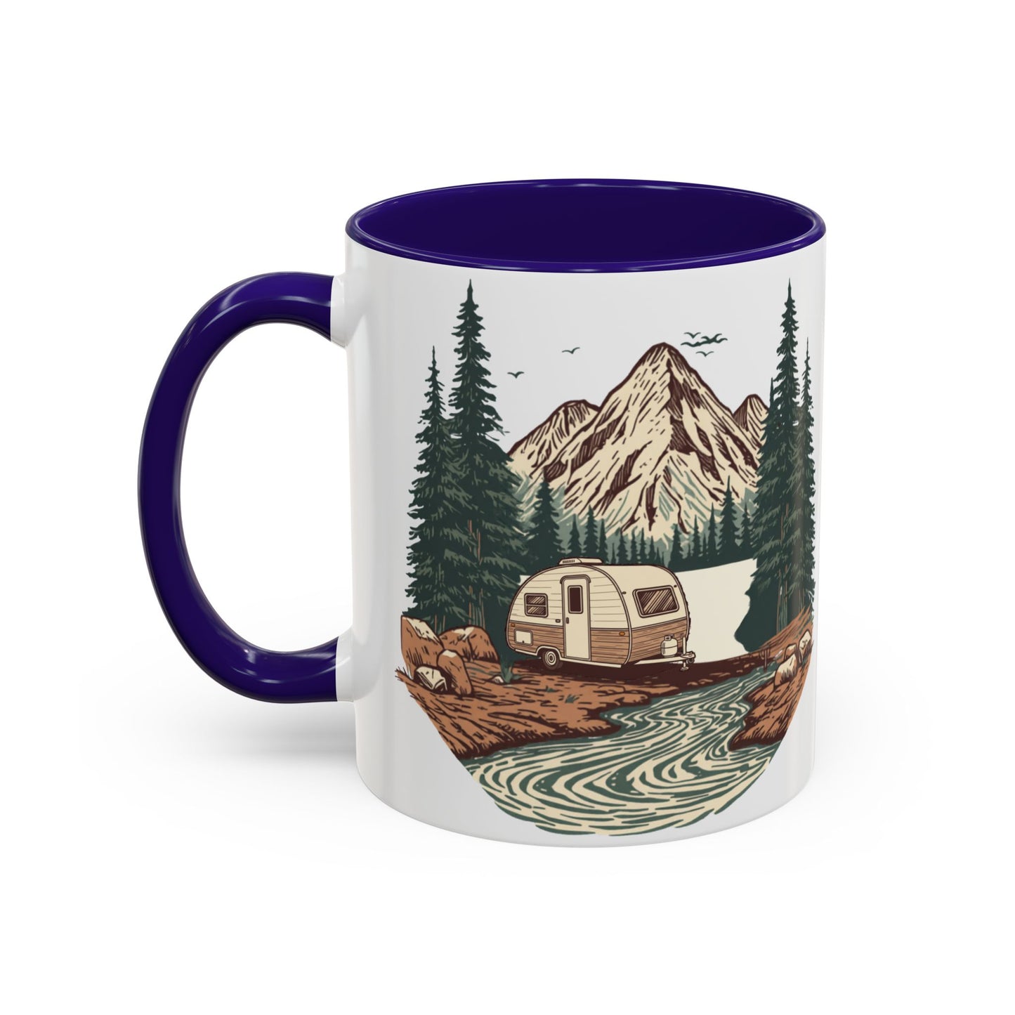 Home But Make It Mobile — Teardrop Camper Ceramic Mug