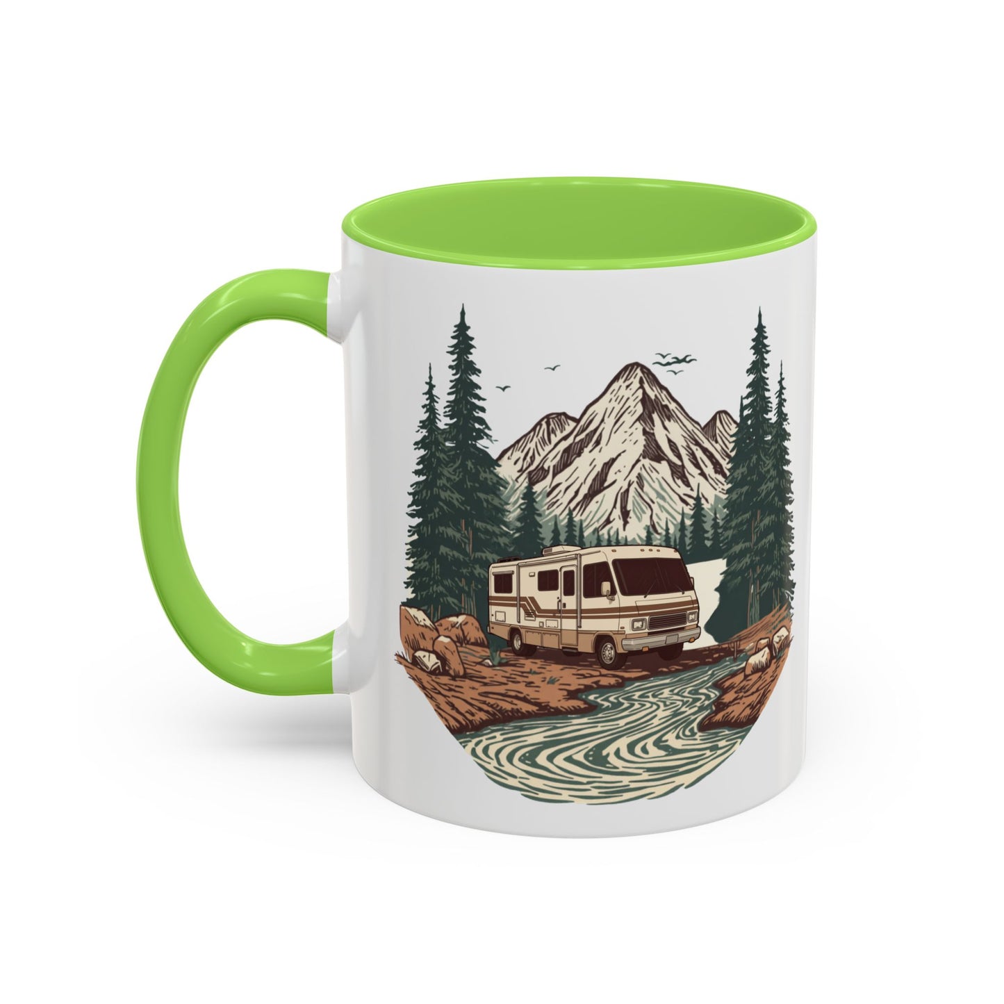 Home But Make It Mobile — Vintage Class A Motorhome Ceramic Mug