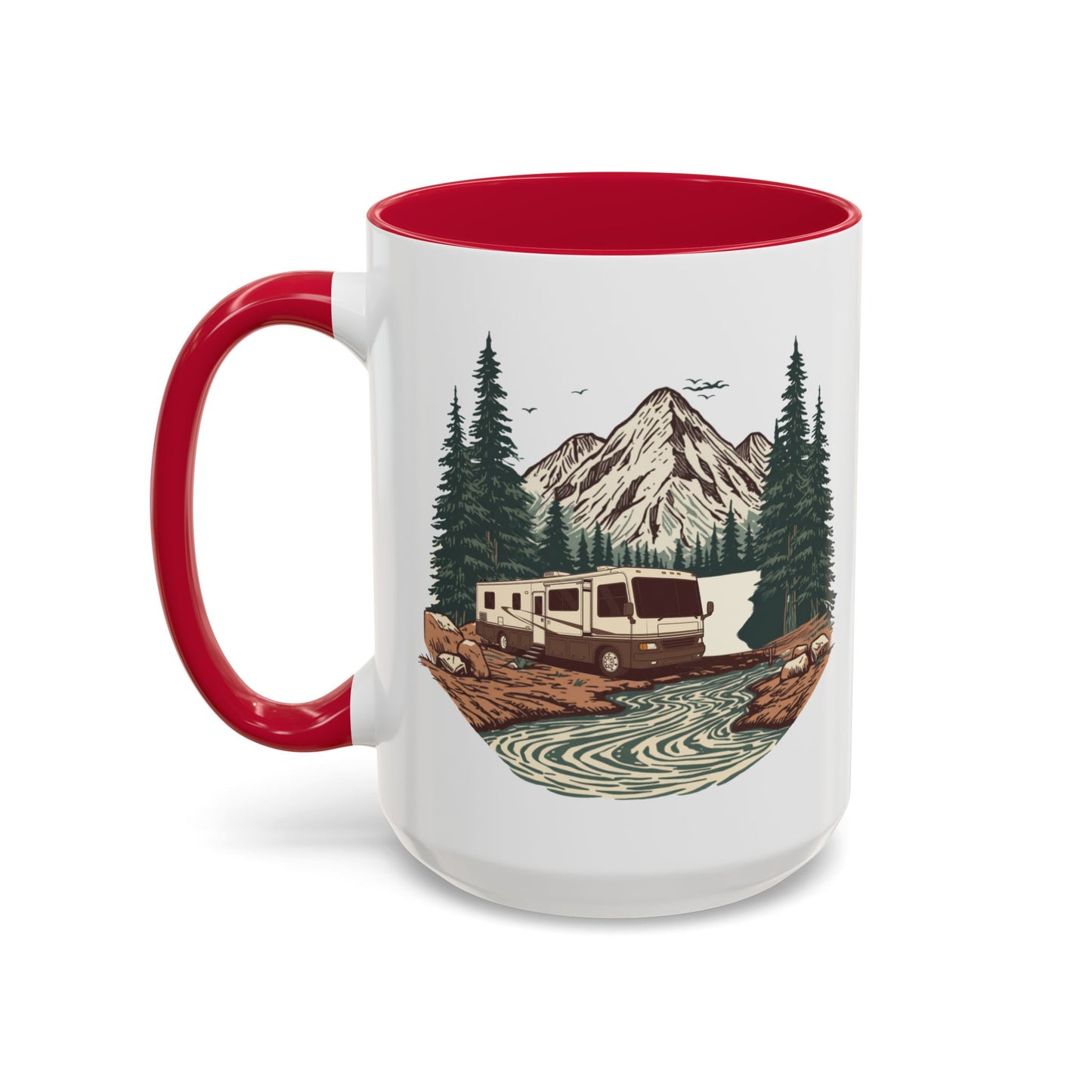 Home But Make It Mobile — Modern Class A Motorhome Ceramic Mug