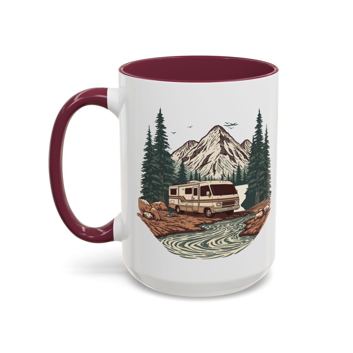 Home But Make It Mobile — Vintage Class A Motorhome Ceramic Mug