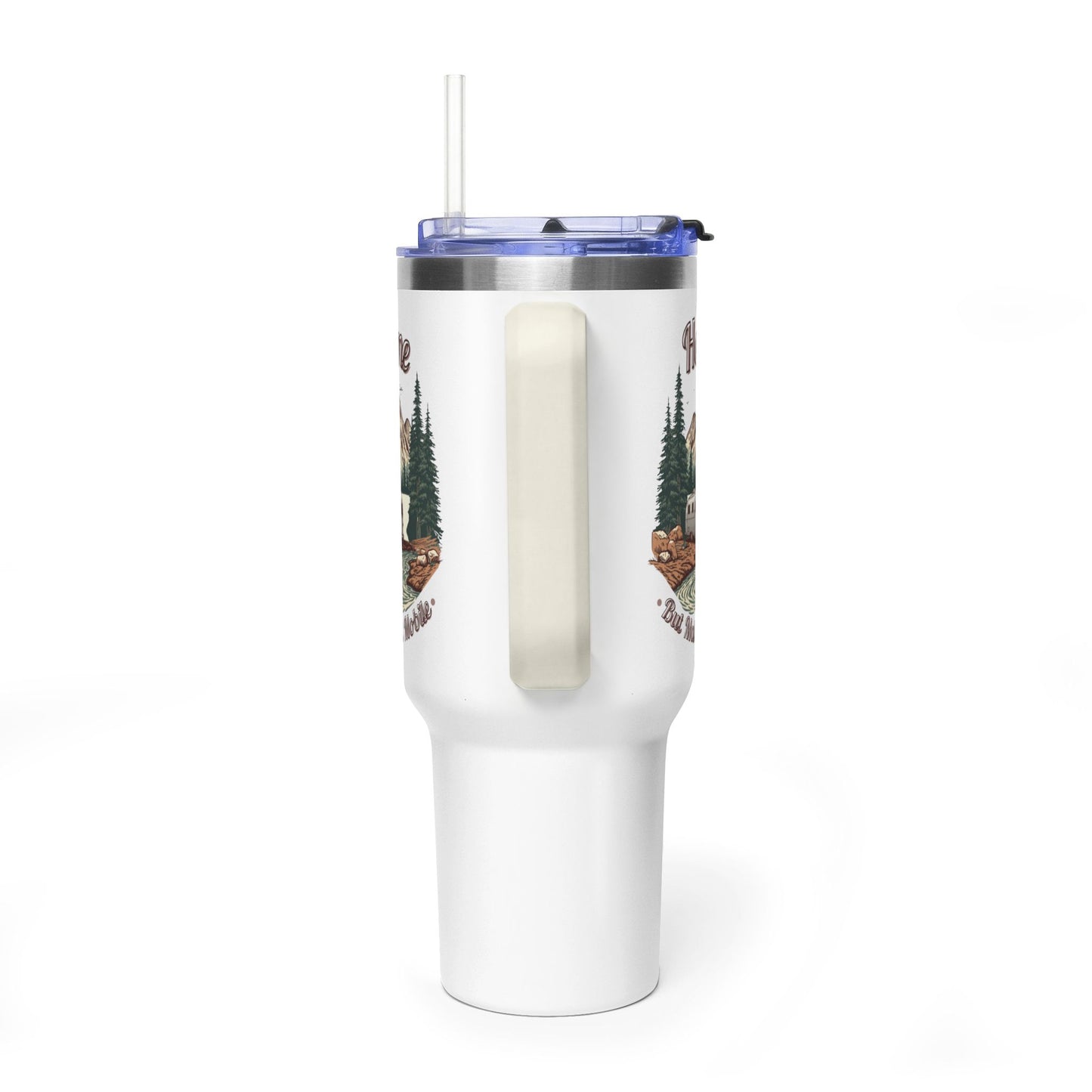 Home But Make It Mobile — Airstream 40oz Tumbler with Handle & Straw