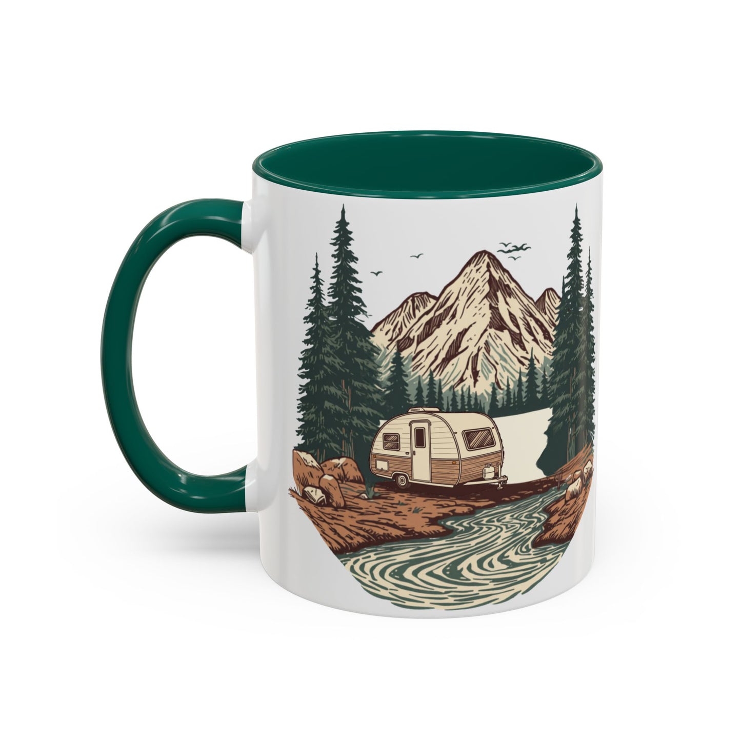 Home But Make It Mobile — Teardrop Camper Ceramic Mug