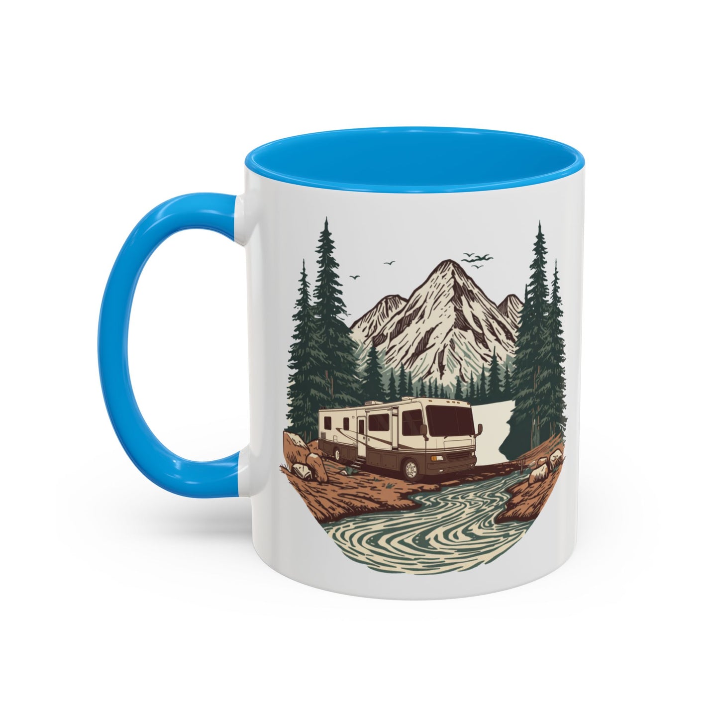 Home But Make It Mobile — Modern Class A Motorhome Ceramic Mug