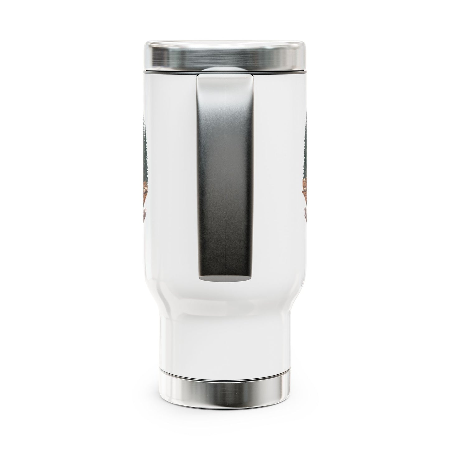 Home But Make It Mobile — 5th Wheel Travel Mug with Handle | 14oz