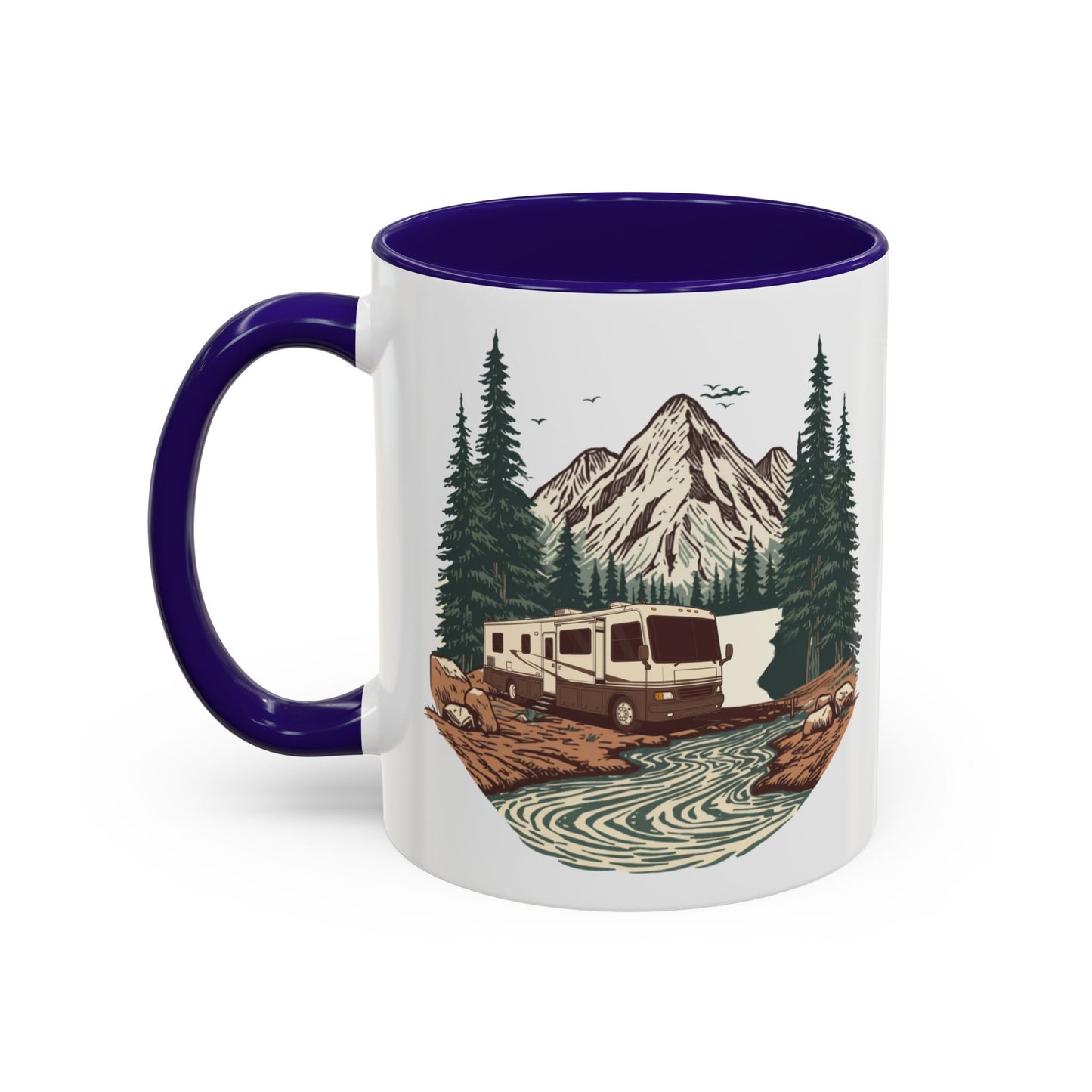 Home But Make It Mobile — Modern Class A Motorhome Ceramic Mug
