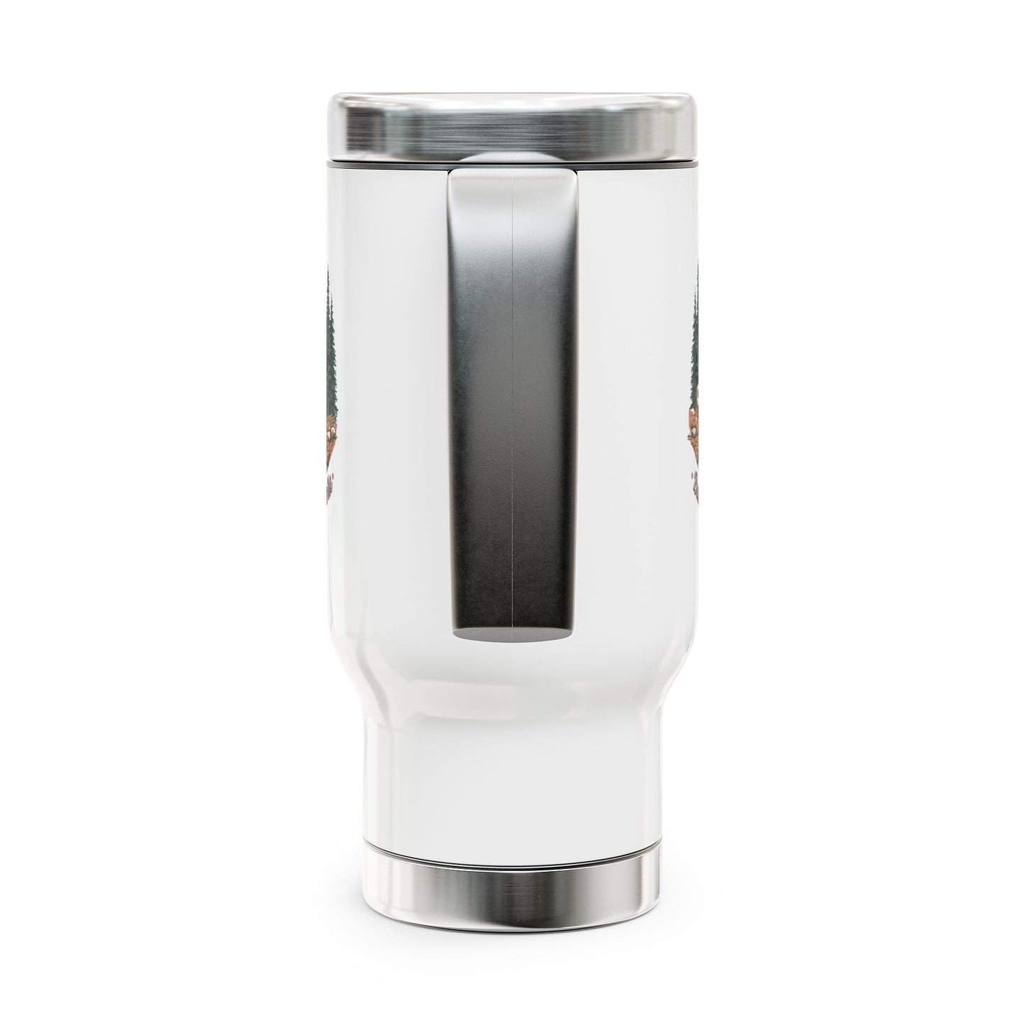 Home But Make It Mobile — Modern Class A Motorhome Travel Mug with Handle | 14oz