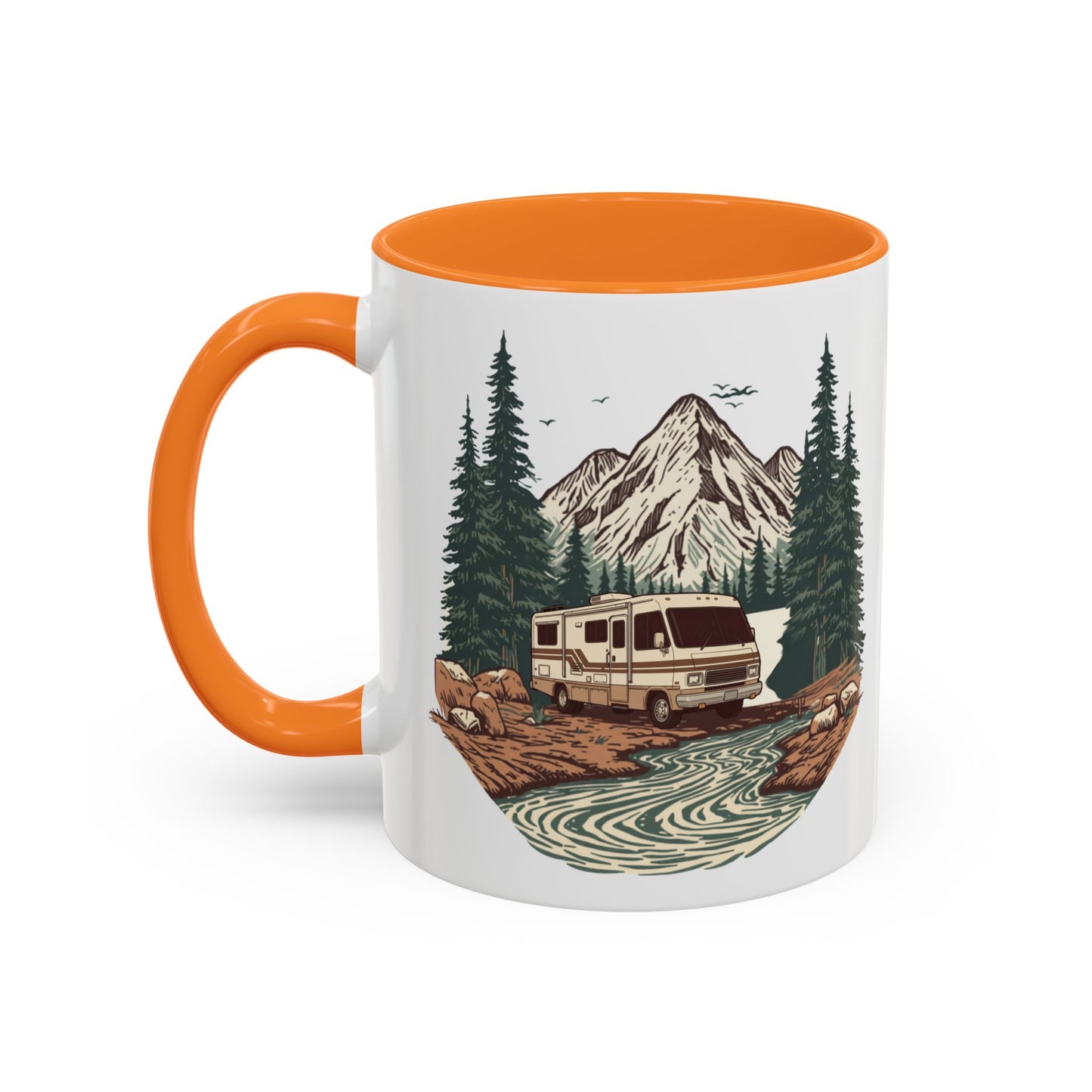 Home But Make It Mobile — Vintage Class A Motorhome Ceramic Mug