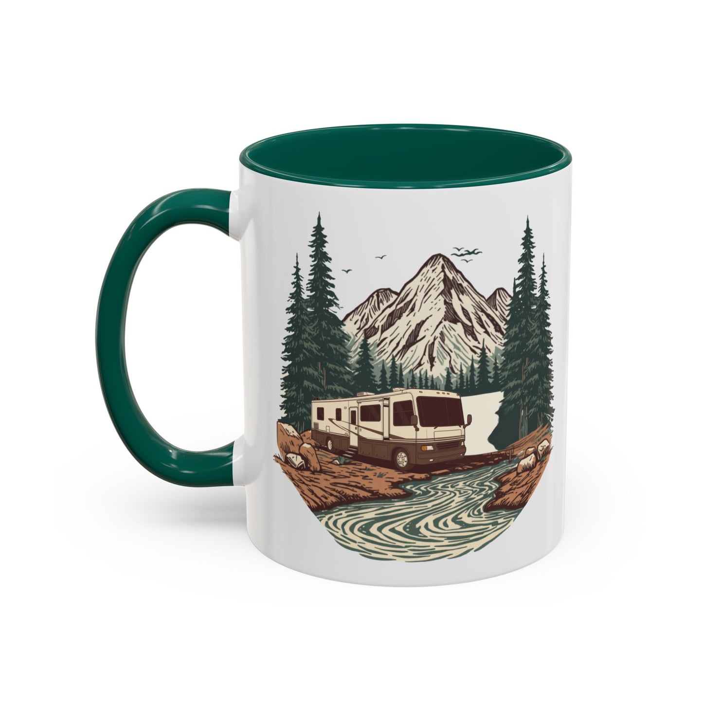 Home But Make It Mobile — Modern Class A Motorhome Ceramic Mug