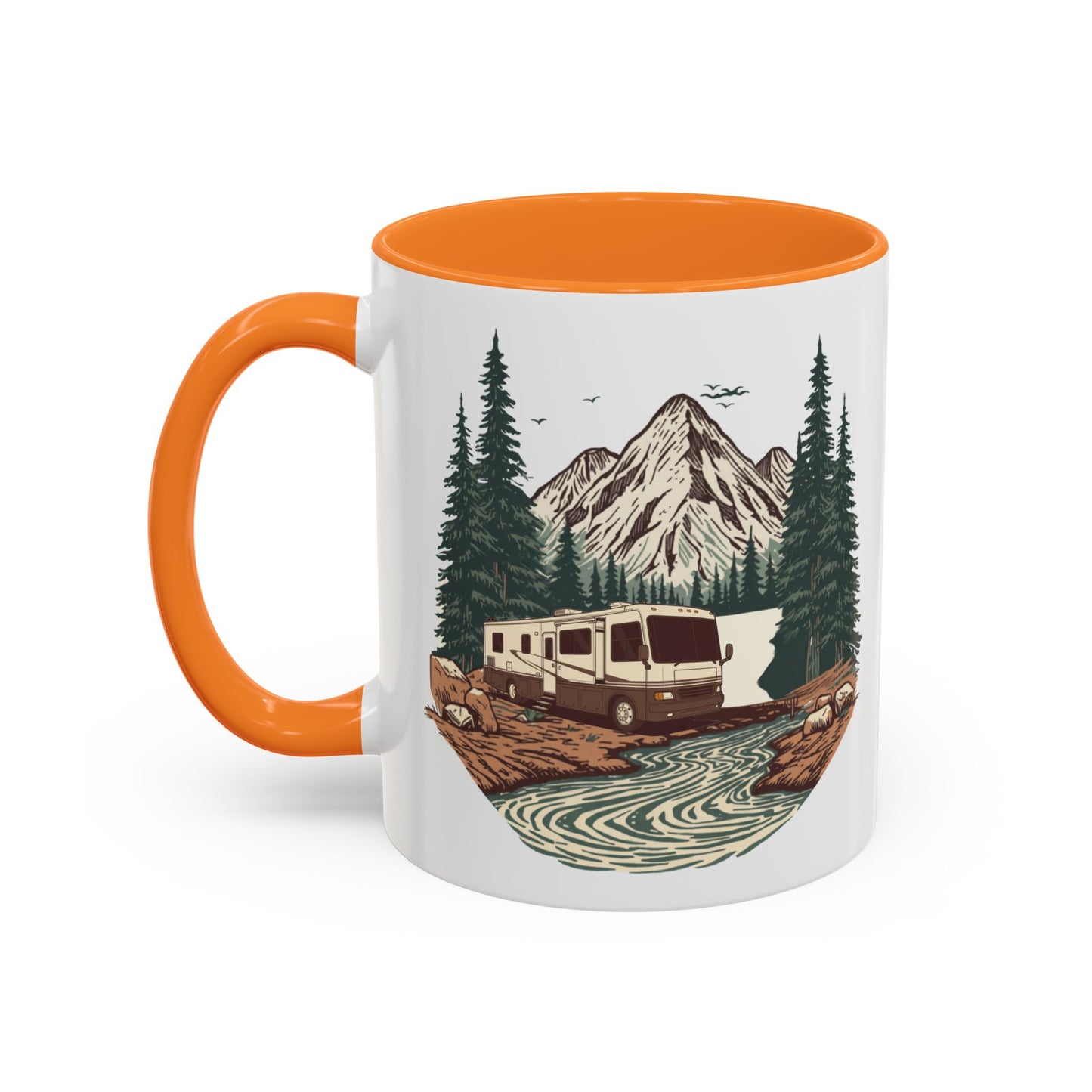 Home But Make It Mobile — Modern Class A Motorhome Ceramic Mug