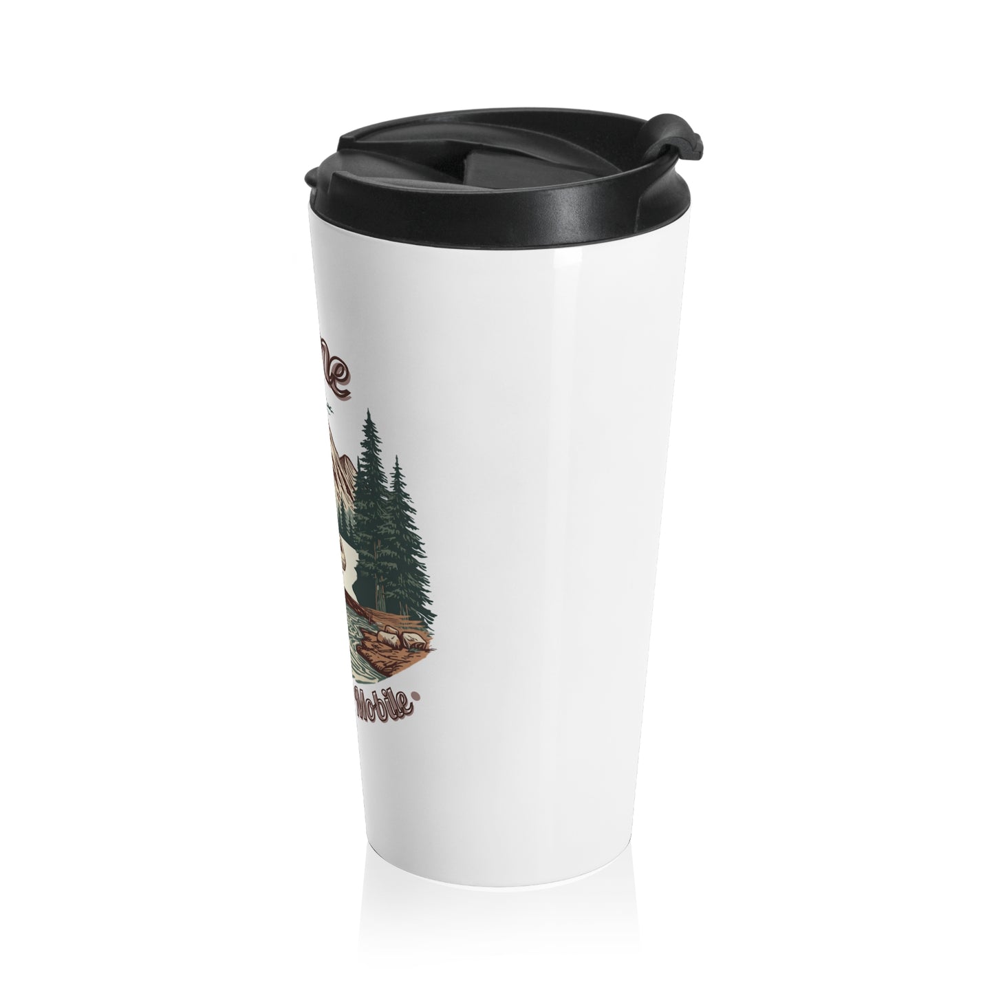 Travel Mug — 'Home But Make It Mobile' 5th Wheel