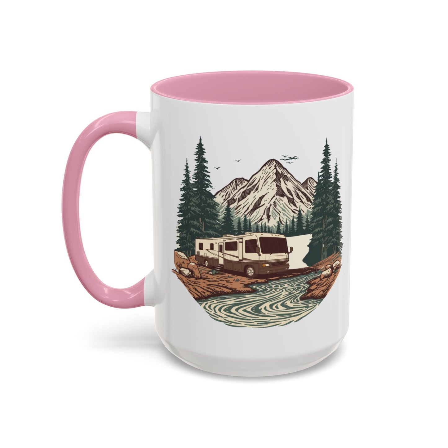 Home But Make It Mobile — Modern Class A Motorhome Ceramic Mug