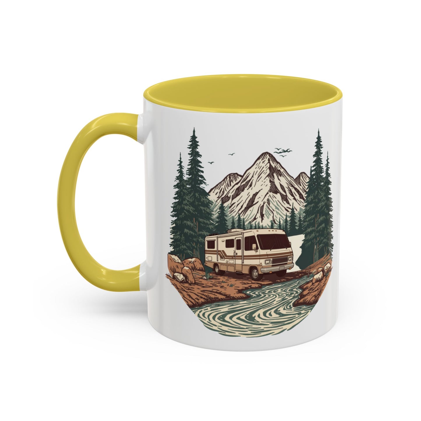 Home But Make It Mobile — Vintage Class A Motorhome Ceramic Mug