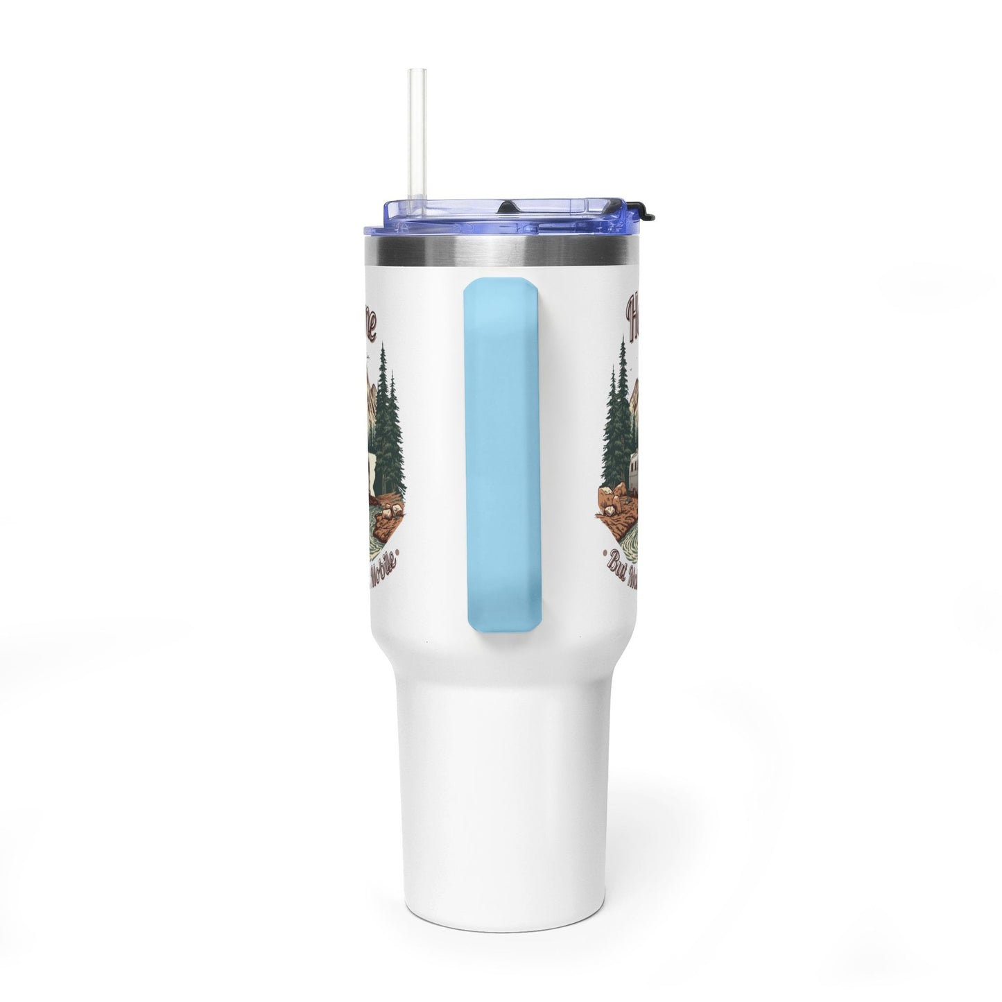 Home But Make It Mobile — Airstream 40oz Tumbler with Handle & Straw