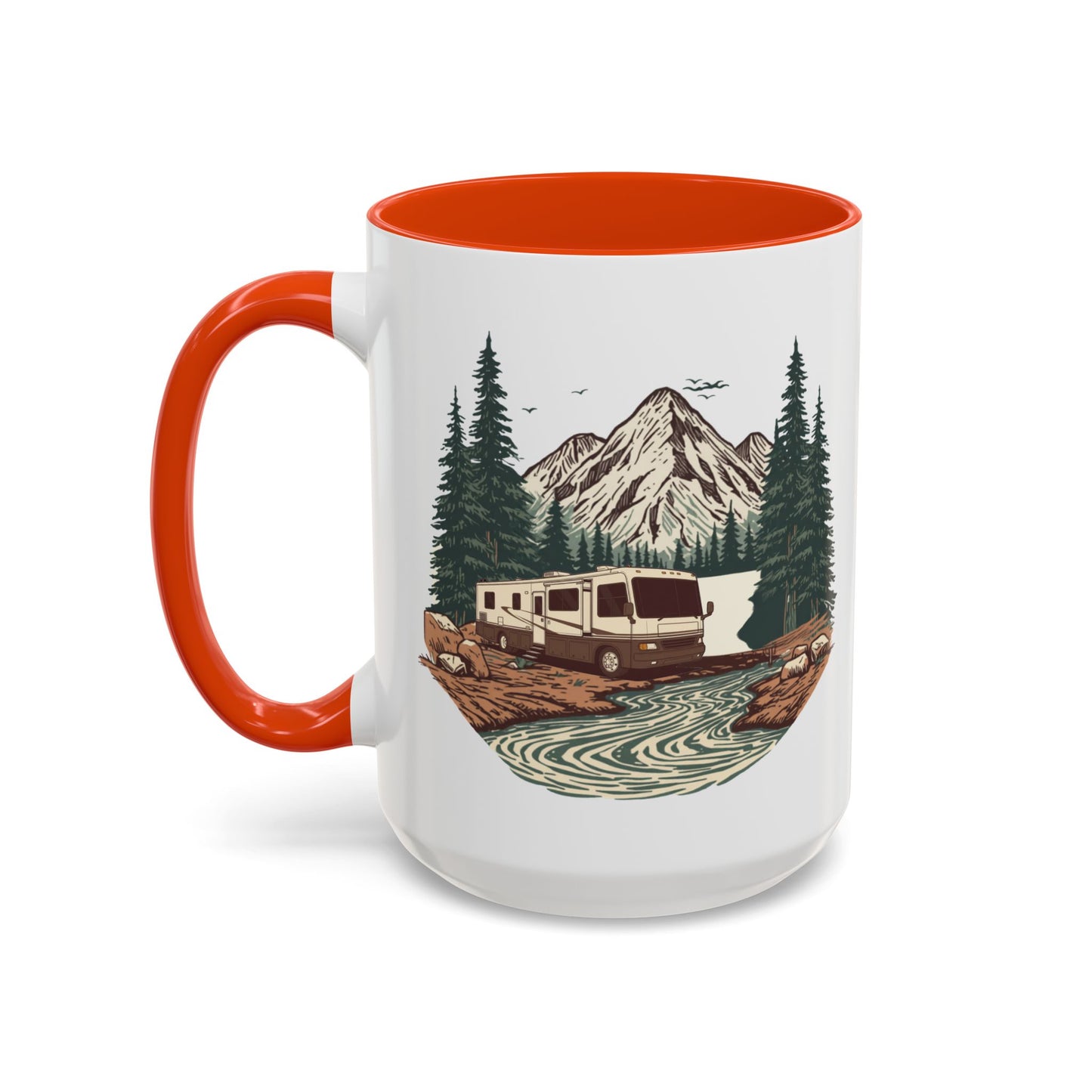 Home But Make It Mobile — Modern Class A Motorhome Ceramic Mug